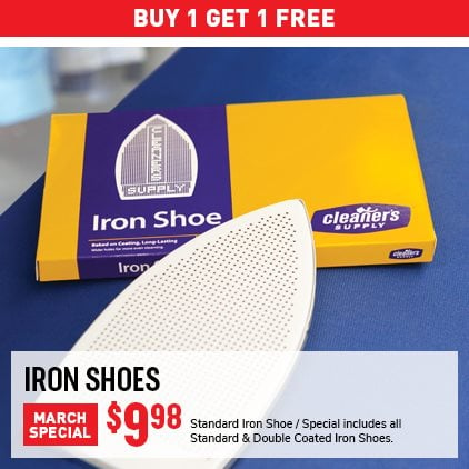 Buy 1 Get 1 Free - Iron Shoes $9.98 / Standard Iron Shoe / Special includes all Standard & Double Coated Iron Shoes.