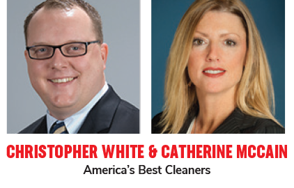 Chris White and Catherine McCain America's Best Cleaners
