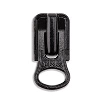 YKK #10 Two-Way Molded Plastic Bottom Slide Jacket Zipper Sliders - 2/Pack - Black (580)