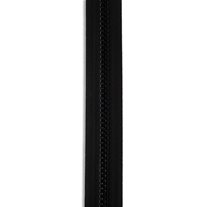 YKK #10 Molded Plastic Continuous Zipper Roll - 3 yds. - Black (580)