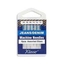 Klasse Assorted Jean/Denim Home Machine Needles - 6/Pack