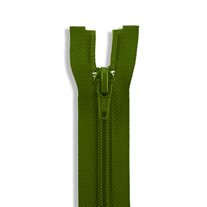 YKK #8 24" Nylon Coil Jacket Zipper - Army Green (566)