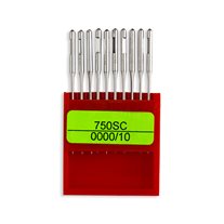 Organ Regular Point Button Industrial Machine Needles - Size 10 - 750SC, EBx750, SY6482 - 10/Pack