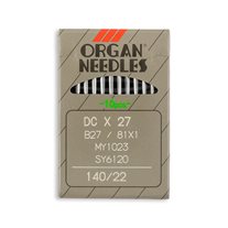 Organ Ball Point Serger Overlock Industrial Machine Needles - Size 22 - DCx27, B27, MY1023, SY6120, RIM27 - 10/Pack