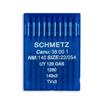 Schmetz Regular Point Straight Stitch Industrial Machine Needles - Size 22 - UY128GAS, 1280, 149x3, TVx3 - 10/Pack