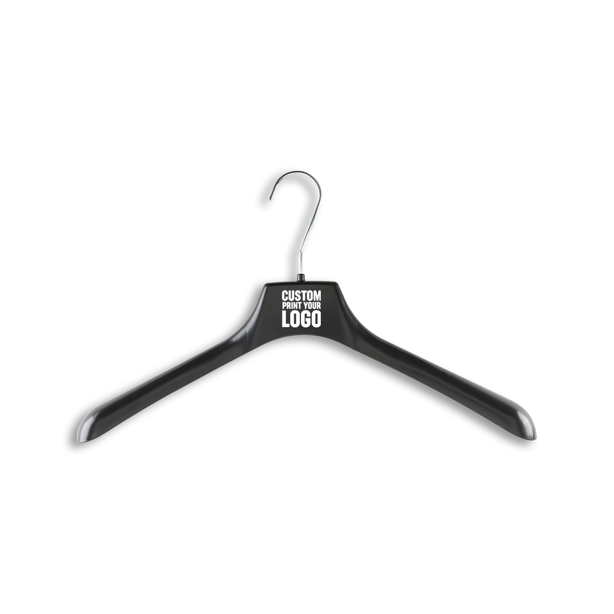 Jacket Plastic Hangers - 16 Length/ 2 Neck - 50/Box - Cleaner's Supply