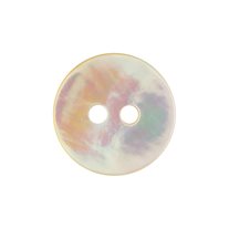 Mother of Pearl Buttons - 18L / 11.5mm - 1 Dozen - Natural Akoya Shell