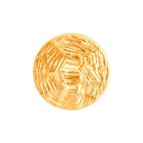 Fashion Blazer Buttons - 24L / 15mm - 1 Dozen - Gold