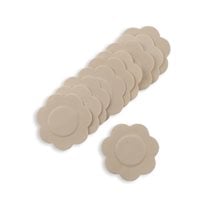 Braza Disposable Petal Tops - 5 Pairs/Pack - Beige