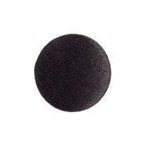 Tuxedo Buttons - 24L / 15mm - 1 Dozen - Black
