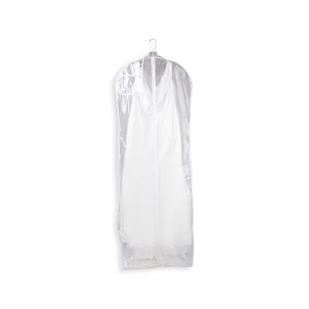Vinyl Wedding Dress Garment Bag W/ Gusset - 72 x 24 - Cleaner's