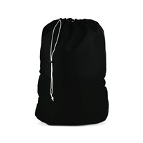 eco2go Extra Heavy-Weight "Cotton Like" Laundry Bags - 30" x 40" - Black