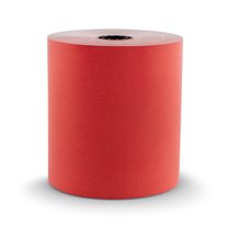 15# / 55 GSM Thermal BPA-Free Receipt Paper - 3 1/8" x 230'/Roll - 50/Case - Red