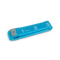 Fiberglass Tape Measure - 60" - Metric/Inches - Blue