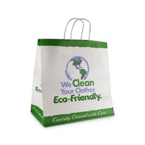 "Eco-Friendly" Shirt Carrying Bags - 14" x 14 1/2" x 8" - 200/Box