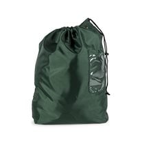 eco2go Heavy-Weight Standard Counter Bags W/Pocket - 22" x 28" - Green