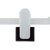 Foam Insert For Hanger Mark Prevention - 2 3/4" x 1 3/4" - 500/Box - Grey