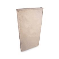 Plain Museum Quality Wedding Box Muslin Cotton Bag Cover - 6" Deep