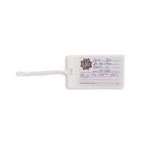 Rigid Express Bag Tags W/ Card & Plastic Holder W/ Loop