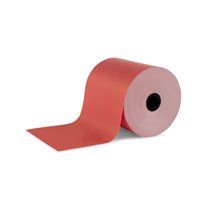 21# / 80 GSM Thermal BPA-Free Receipt Paper - 3 1/8" x 160'/Roll - 50/Case - Red