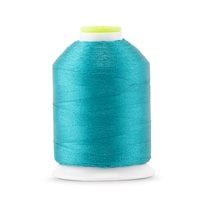 Coats Trilobal Polyester Embroidery Thread - Tex 27 - 1,100 yds. - Blue Turquoise