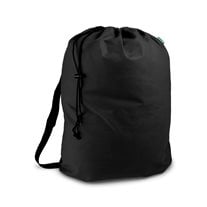 eco2go Non-Woven Counter Bags W/Strap - 22" x 28" - Black