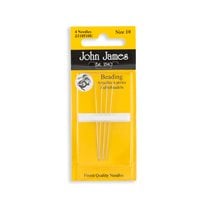 John James Beading Hand Needles - Size 10 - 4/Pack