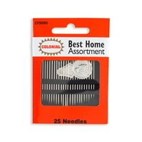 Colonial Home Assortment Needles - Size 1 - 25/Pack
