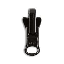 YKK #3 Molded Plastic Reversible Jacket Zipper Sliders - 2/Pack - Black (580)