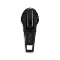YKK #5 Water-Repellent Nylon Coil Zipper Sliders - 2/Pack - Black (580)