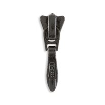 YKK #5 Tear Drop Style Molded Plastic Jacket Zipper Sliders - 2/Pack - Black (580)