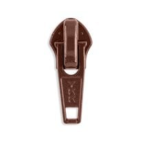 YKK #8 Nylon Coil Jacket Zipper Sliders - 10/Pack - Dark Brown (868)