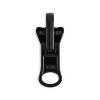 YKK #8 Molded Plastic Reversible Jacket Zipper Sliders - 10/Pack - Black (580)