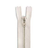 YKK #4.5 11" Nickel Pant Zipper - Beige (572)