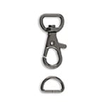 Swivel Hooks - 1 1/2 - Black