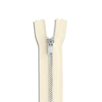 YKK #4.5 10" Aluminum Non-Separating Upholstery Zipper - Natural (801)