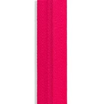 YKK #3 Invisible Nylon Continuous Zipper Roll - 3 yds. - Hot Pink (516)