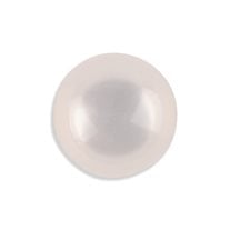 Dome Blouse Buttons - 16L / 10mm - 1 Dozen - White