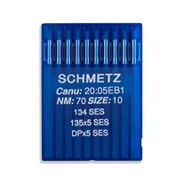 Schmetz Light Ball Point Industrial Machine Needles - Size 10 - 134 SES, 135x5, SY 1955, DPx5 - 10/Pack