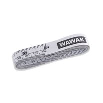 WAWAK Fiberglass Fractional Inches Tape Measure - 60" - Metric/Inches - White