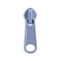 YKK #5 Nylon Coil Long Pull Bag Zipper Sliders - 10/Pack - Steel Grey (119)