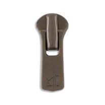 YKK #2 Excella Metal Pant Zipper Sliders - 2/Pack - Antique Brass