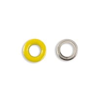 Grommets - 3/16" - Size 00 - 144 Sets/Pack - Yellow