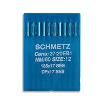 Schmetz Ball Point Industrial Machine Needles - Size 12 - 135x17 SES, DPx17 SES - 10/Pack