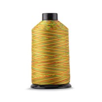 WAWAK Optipop Variegated Polyester Bonded Thread - Tex 75 - 3,000 Yds. - #1001 Rainbow
