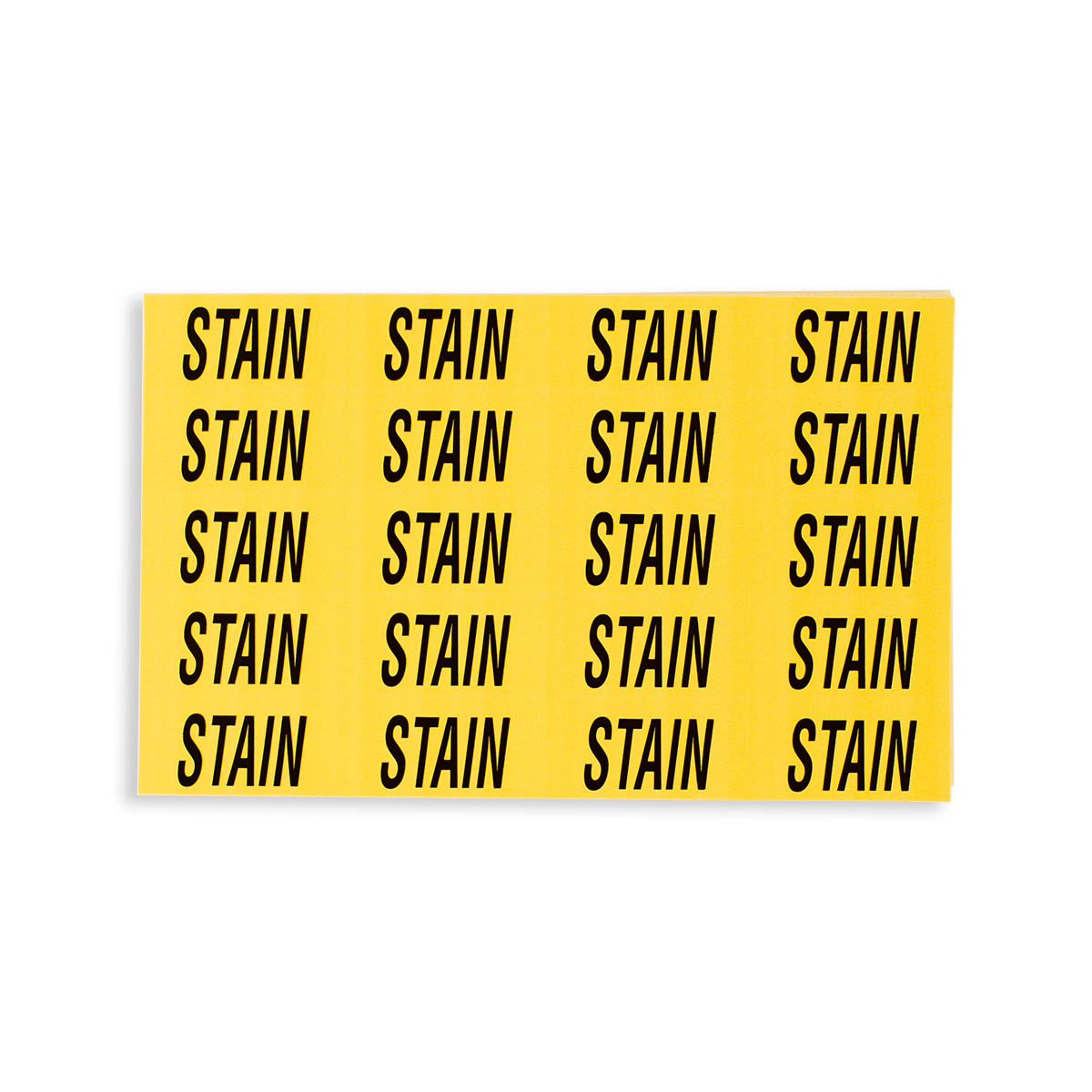 Warning Stickers (5pc, Self-Adhesive)