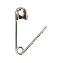 Cleaner's Supply #1 Open Premium Safety Pins - 1 1/16" - 1,440/Box