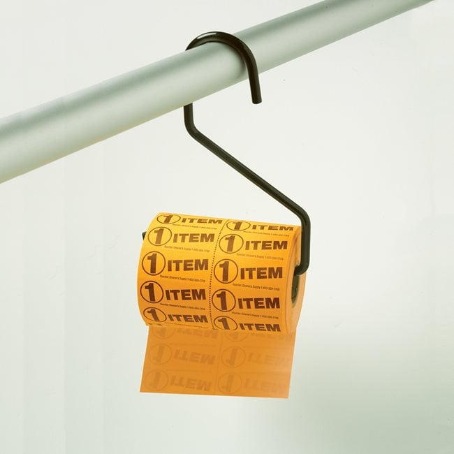 One Item Sticker Roll Dispenser - Cleaner's Supply