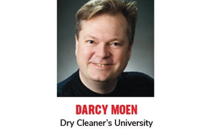 DARCY MOEN Dry Cleaner’s University