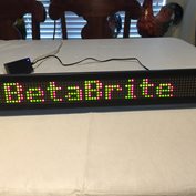 INDOOR ADVERTISING SIGN - NEW Beta Brite Color Programmable Sign